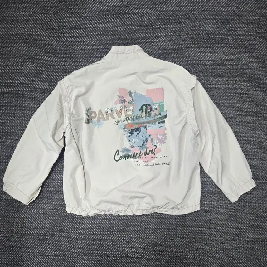 [BUNJANG] G-Cut Oversized Fit Ivory Jacket Jumper / 지컷 아이보리 자켓 오버핏 점퍼