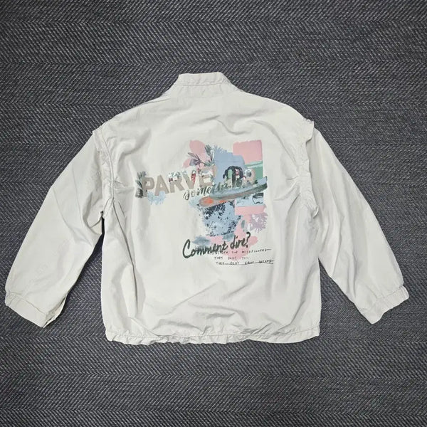 [BUNJANG] G-Cut Oversized Fit Ivory Jacket Jumper / 지컷 아이보리 자켓 오버핏 점퍼