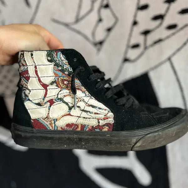 [BUNJANG] Vans Skull Embroidered Sneakers / 반스 275 (마지막 가격)