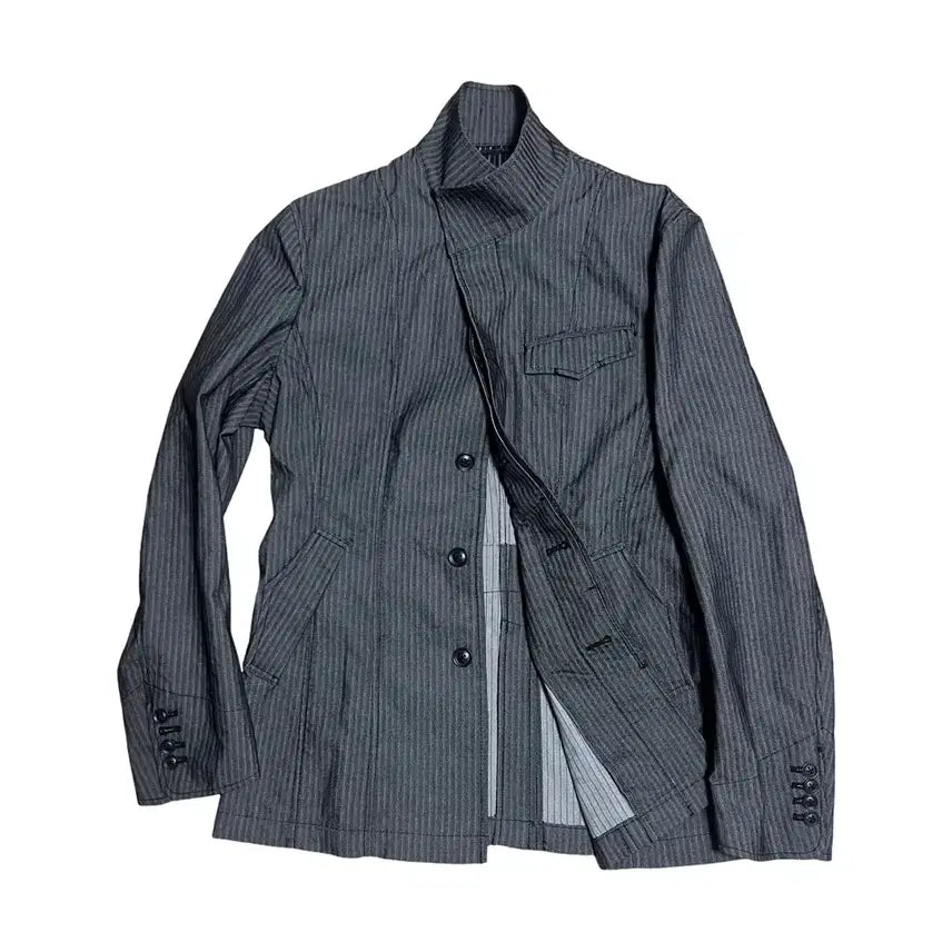[BUNJANG] Jofio Asymmetric Stripe Field Jacket / Jofio Asymmetric Stripe Jacket 필드자켓