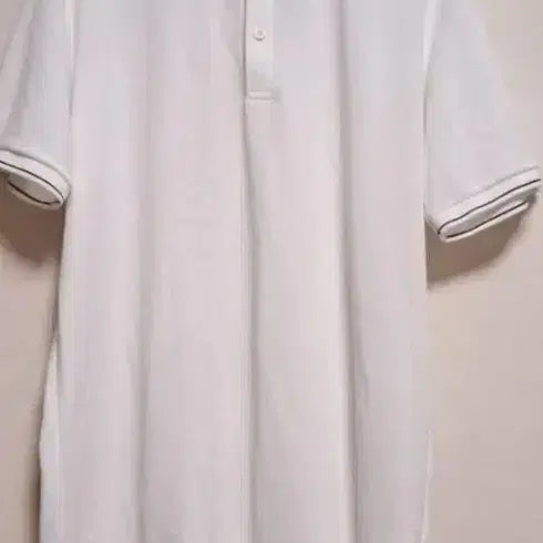 [BUNJANG] Uniqlo Henley Neck XL Short Sleeve T-shirt / 유니클로 헨리넥 xl (100-105) 카라 반팔티셔츠