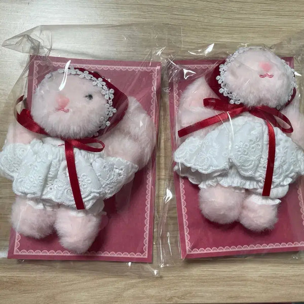 [BUNJANG] Starbucks Love Bunny Scrunchie Keychain / (미개봉)스타벅스 러브바니 슈슈 키체인 키링 토끼