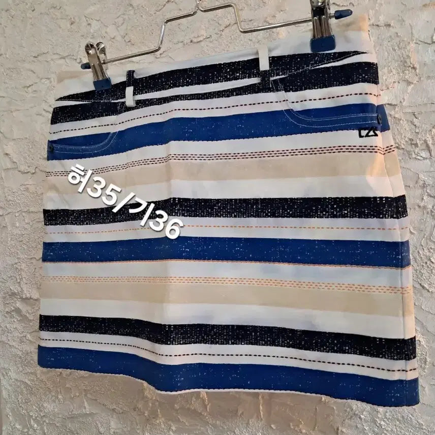 [BUNJANG] Cutter & Buck Golf Skirt (Stripe Pattern) / 2종개별(55,66) 커터앤벅 골프스커트