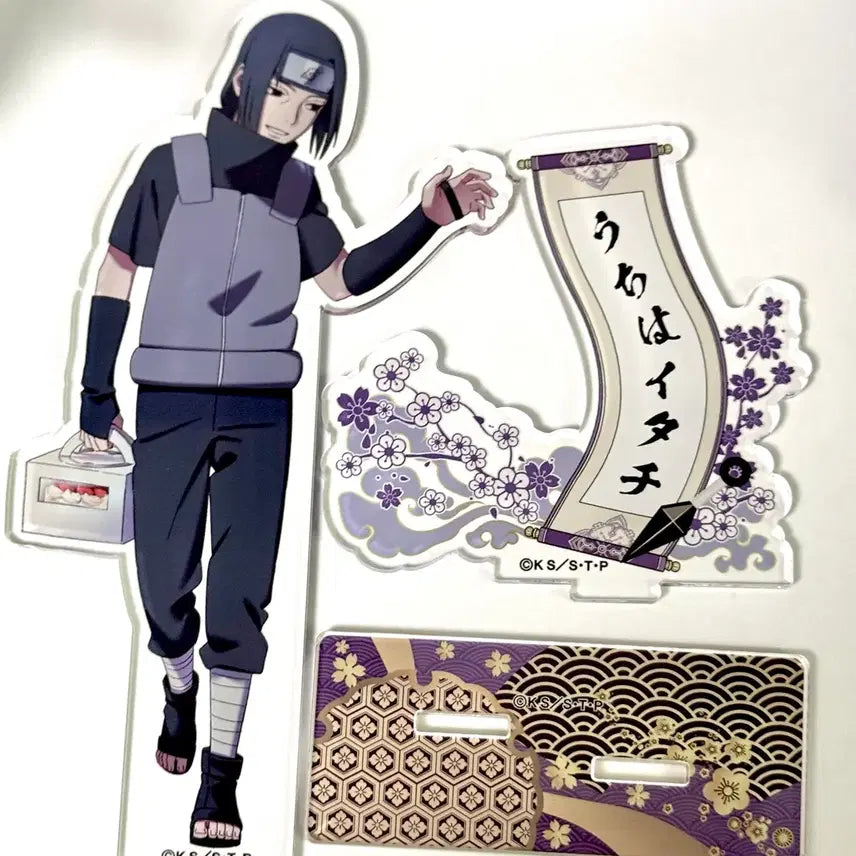 [BUNJANG] Naruto Uchiha Itachi & Sasuke Bond Acrylic Stand Diorama Bundle Set / 일괄) 나루토 우치하 이타치 사스케 인연 아크릴스탠드 디오라마