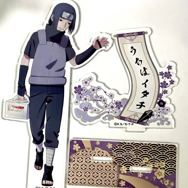 [BUNJANG] Naruto Uchiha Itachi & Sasuke Bond Acrylic Stand Diorama Bundle Set / 일괄) 나루토 우치하 이타치 사스케 인연 아크릴스탠드 디오라마