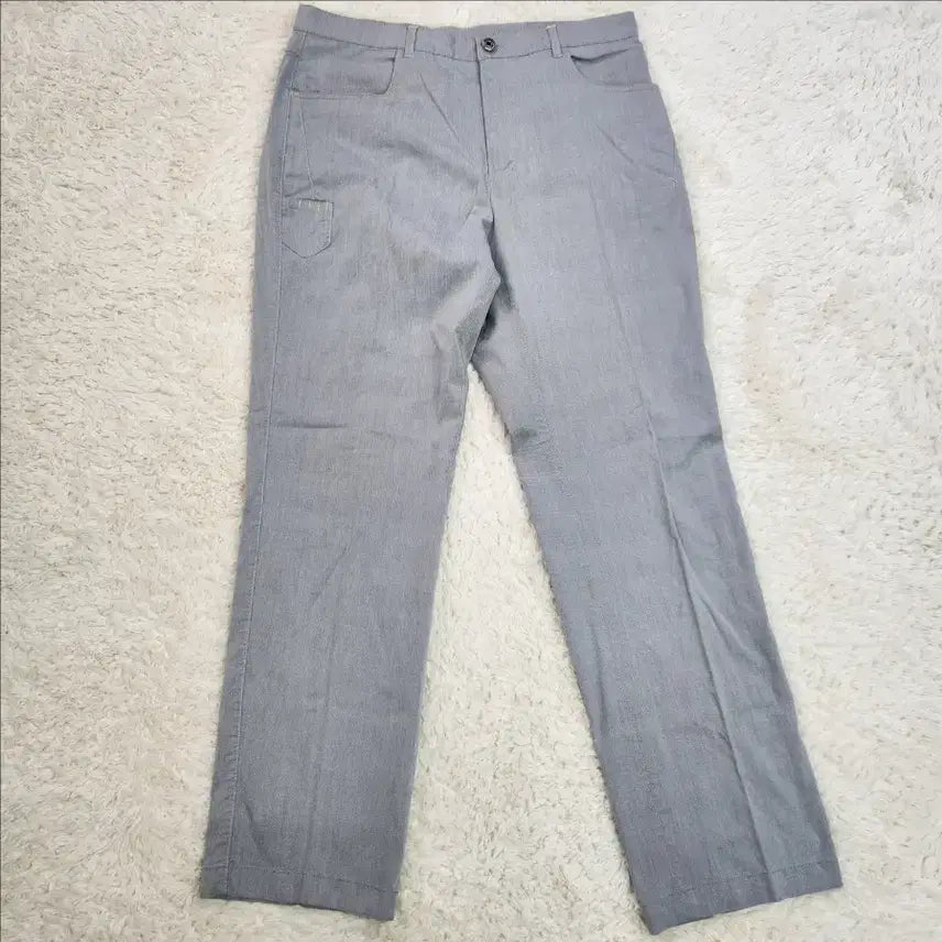 [BUNJANG] ELLE Men's Cotton Blend Golf Pants Grey 92 / ELLE 골프 남성 면혼방 골프바지 그레이 92