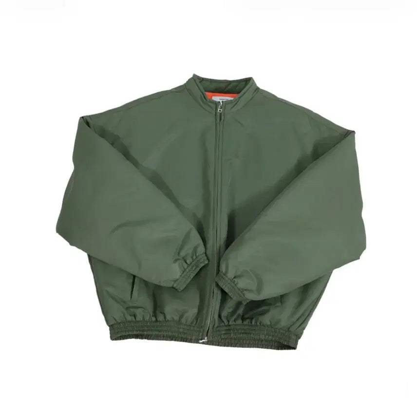 [BUNJANG] Nonnode Lustre Japanese Satin Bomber Jacket Khaki / [OS] 논노드 러스터 봄버 재패니스 새틴 카키