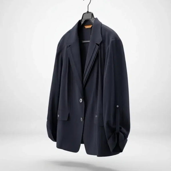 [BUNJANG] All For You Golf Detail Two-Button Blazer Jacket / 여성105 / 올포유 골프 디테일 투버튼 정장 자켓NV 11-6