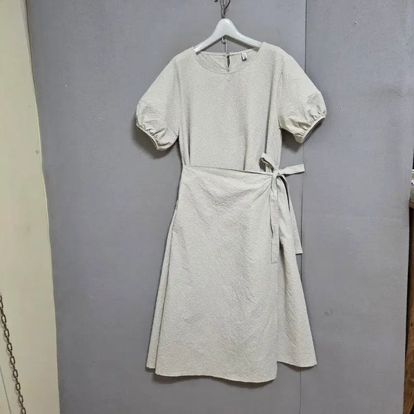 [BUNJANG] LOWELL Waist Tie Point Dress / LOWELL 허리묶음포인트 원피스 FF  n4602