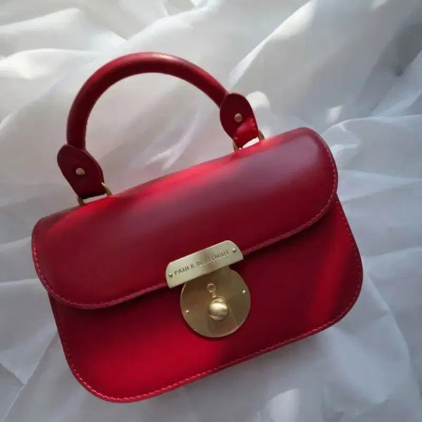 [BUNJANG] Pols Boutique Mini Teddy Tote Bag Red / 새상품 폴스부띠끄 미니테디 가방 레드