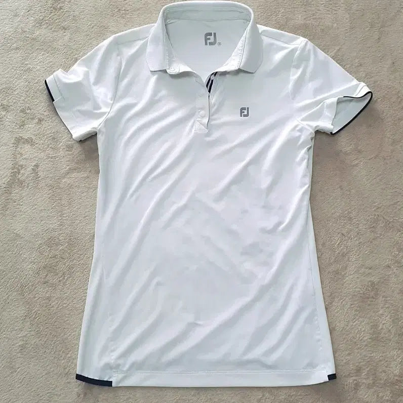 [BUNJANG] Footjoy Performance T-Shirt White Size S / FJ 풋조이 기능성 티셔츠 판매해요