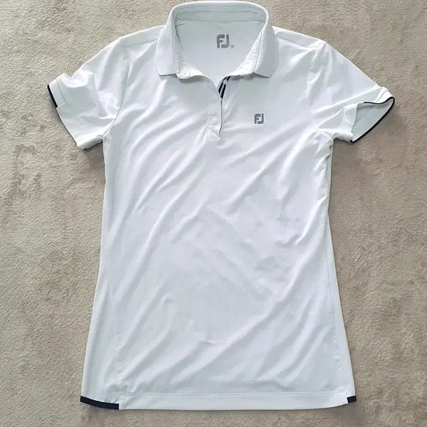 [BUNJANG] Footjoy Performance T-Shirt White Size S / FJ 풋조이 기능성 티셔츠 판매해요