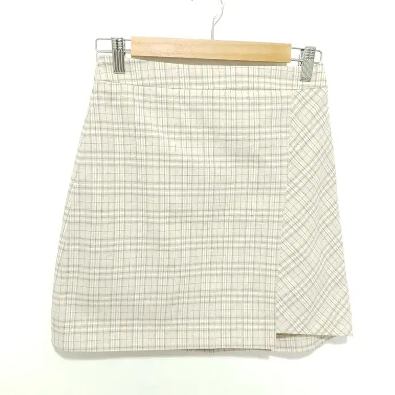 [BUNJANG] SPAO Linen Asymmetrical Mini Skirt / 스파오 린넨 언발 미니 스커트 S_S1710