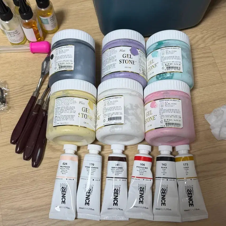 [BUNJANG] Shinhan S2ENCE Acrylic Color & Gel Stone (300ml) / 신한 S2ENCE 아크릴 컬러 + 젤스톤 300ml