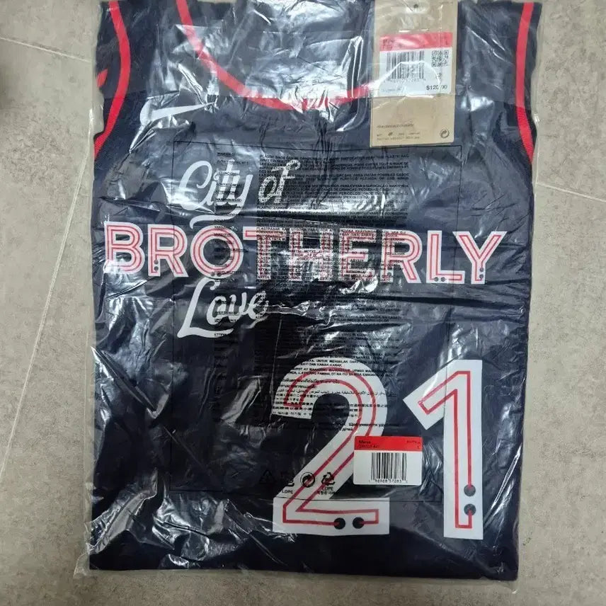 [BUNJANG] Nike Joel Embiid Philadelphia 76ers Swingman Jersey - Size L (48) / 48 L NBA 나이키 조엘 엠비드 필라델피아 세븐티식서스 스윙맨 저지