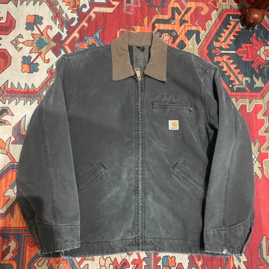 [BUNJANG] Carhartt J01 Detroit Jacket Moss Green / 칼하트 J01 디트로이트 재킷 모스그린 100~105