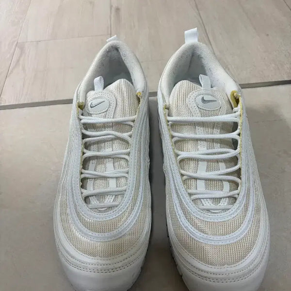 [BUNJANG] Nike Air Max 97 White Sneakers / 나이키 에어맥스 97 화이트