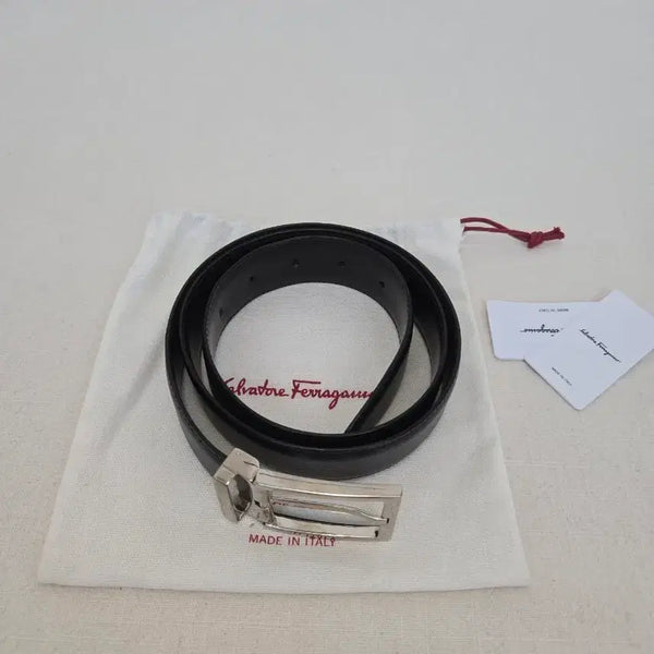 [BUNJANG] Salvatore Ferragamo Leather Belt / 페라가모 레더벨트