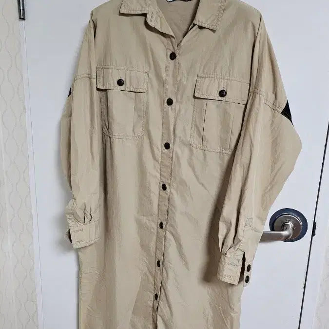 [BUNJANG] Zara Long Shirt Dress / 자라 롱 셔츠겸 원피스 (412