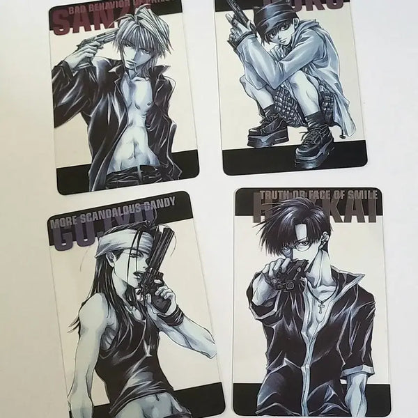 [BUNJANG] Genshin Impact Clear Card Set (4 Types) / 최유기 클리어 카드 4종 세트