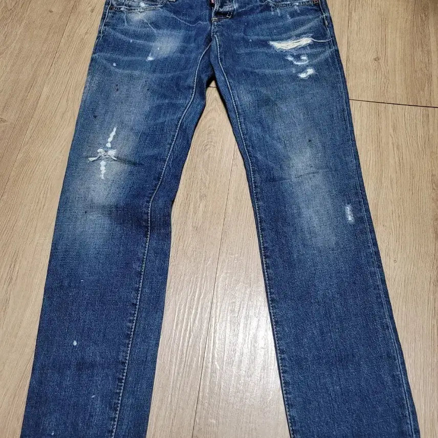 [BUNJANG] DSQUARED2 Women's Slim Washed Denim Jeans S75LA0392 EU40 / 디스퀘어드2 여성 슬림 워싱 데님  S75LA0392 EU40