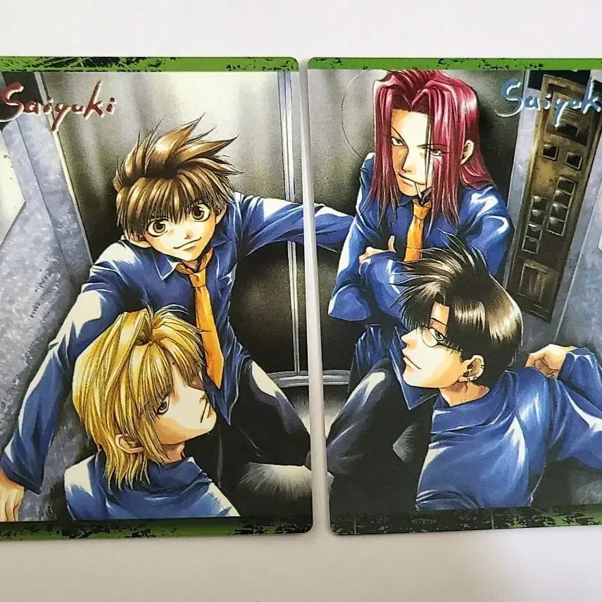 [BUNJANG] Gensomaden Saiyuki Illustration Card 2-Piece Set / 최유기 일러스트 카드 2장 세트