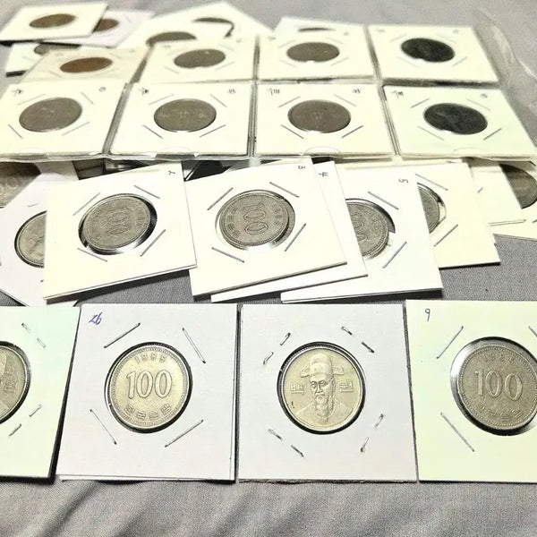 [BUNJANG] 1985 100 Won Coin Bundle (20 Coins) / <특년도> 1985년 100원 20개씩 묶음