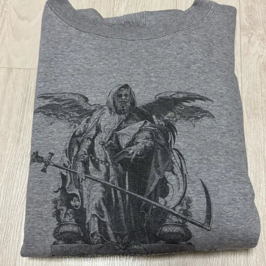 [BUNJANG] Niceness Devil Print Sweatshirt - Size S / Niceness 나이스네스 데빌 프린트 맨투맨 S