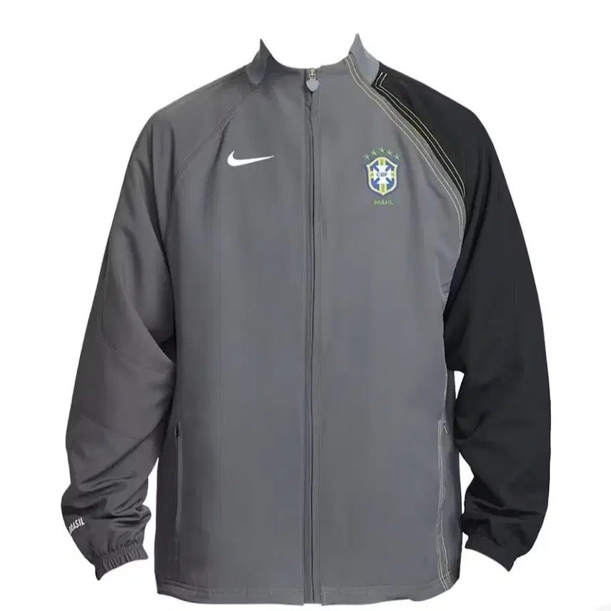 [BUNJANG] Nike Brazil National Football Team Track Jacket Windbreaker / 나이키 브라질 축구 국가대표팀 트랙 자켓 바람막이