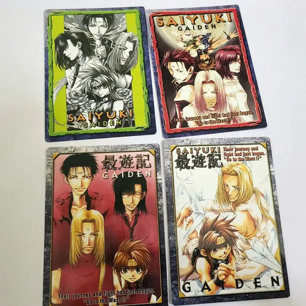 [BUNJANG] Saiyuki Gaiden Illustration Card 4-Piece Set / 최유기 외전 일러스트 카드 4장 세트