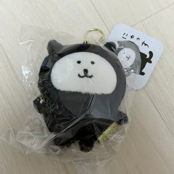 [BUNJANG] Nagano Market "Nongdamgom" Kuro Neko Cat Bear Keychain / 나가노마켓 농담곰 쿠로네코 냥이곰 키링
