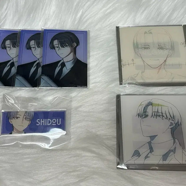 [BUNJANG] Kirishima Shidou Acrylic Goods Bundle Set / 밀그램 05 키리사키 시도우 아크릴류 굿즈 일괄