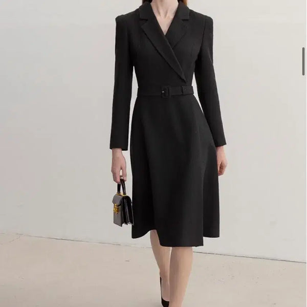 [BUNJANG] Bride And You MONICA Tweed Dress / 브라이드앤유 블랙 원피스 MONICA tweed dress