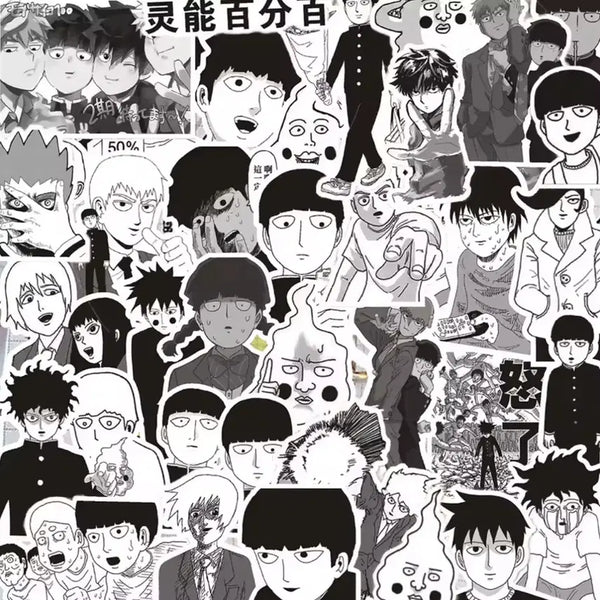 [BUNJANG] Mob Psycho 100 100-Piece Sticker Set / (100장) 모브사이코 100 조각스티커