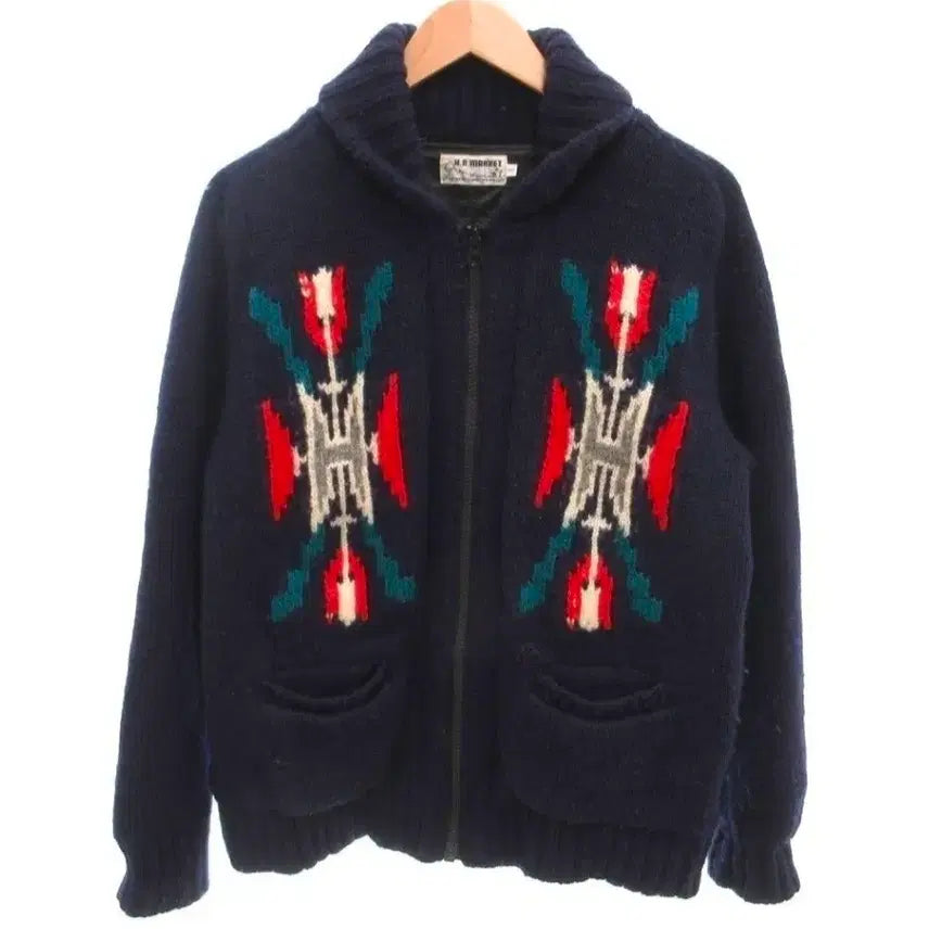 [BUNJANG] Chumayo Pattern Cowichan Sweater - L (Men's 100-105) / 치마요 코위찬 L사이즈
