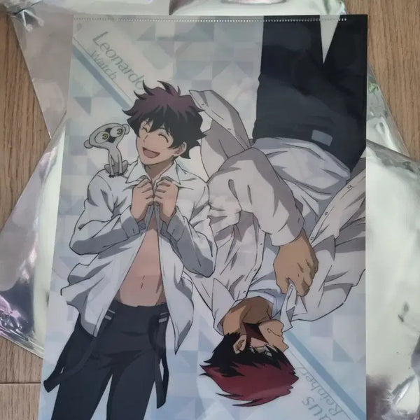 [BUNJANG] Blood Blockade Battlefront Klaus V. Reinherz & Leonardo Watch A4 File / 혈계전선 크라우스 레오나르도 A4파일