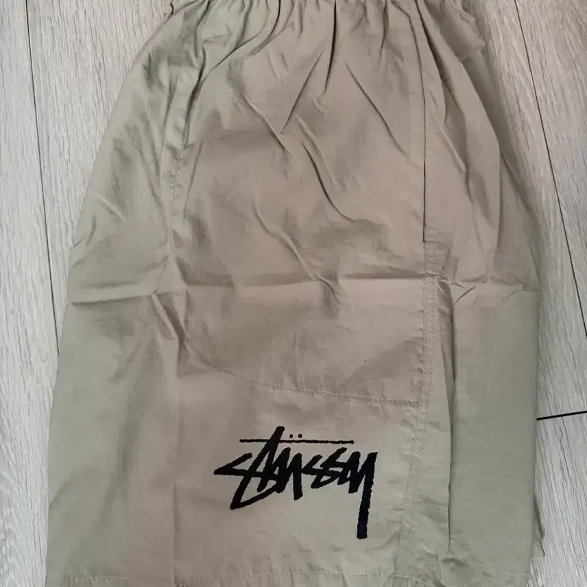 [BUNJANG] Stussy Big Basic Water Shorts Black/Beige / 스투시 빅 베이직 워터 쇼츠 블랙, 베이지  / 사이즈 XL L