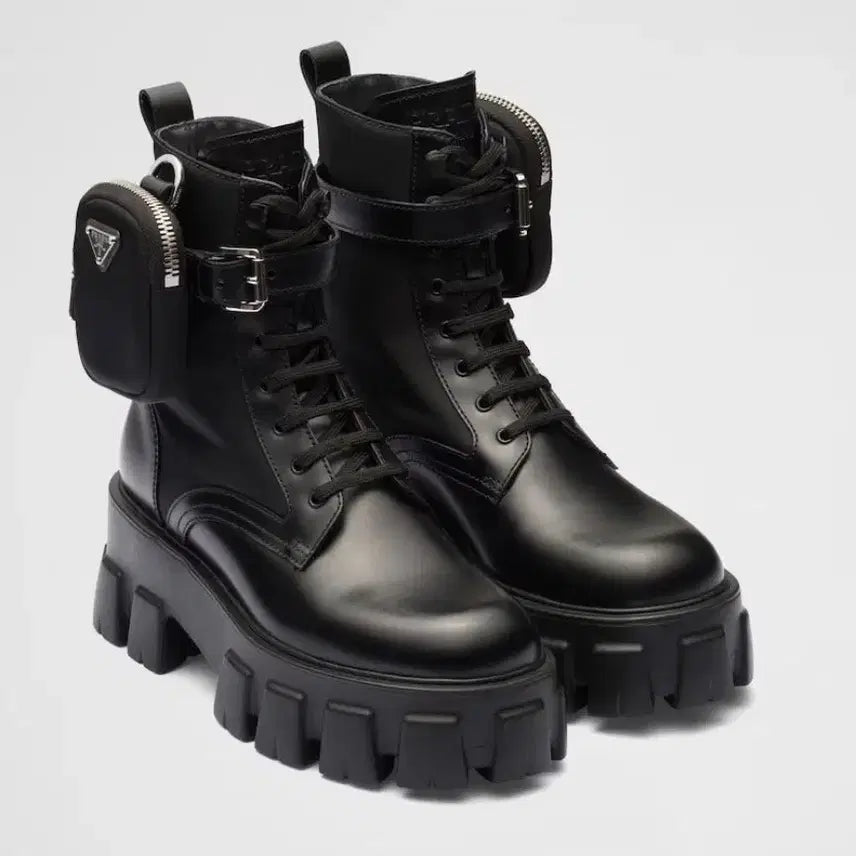 [BUNJANG] Prada Monolith Boots Size 11 / 프라다 모놀리스 부츠 판매[11]