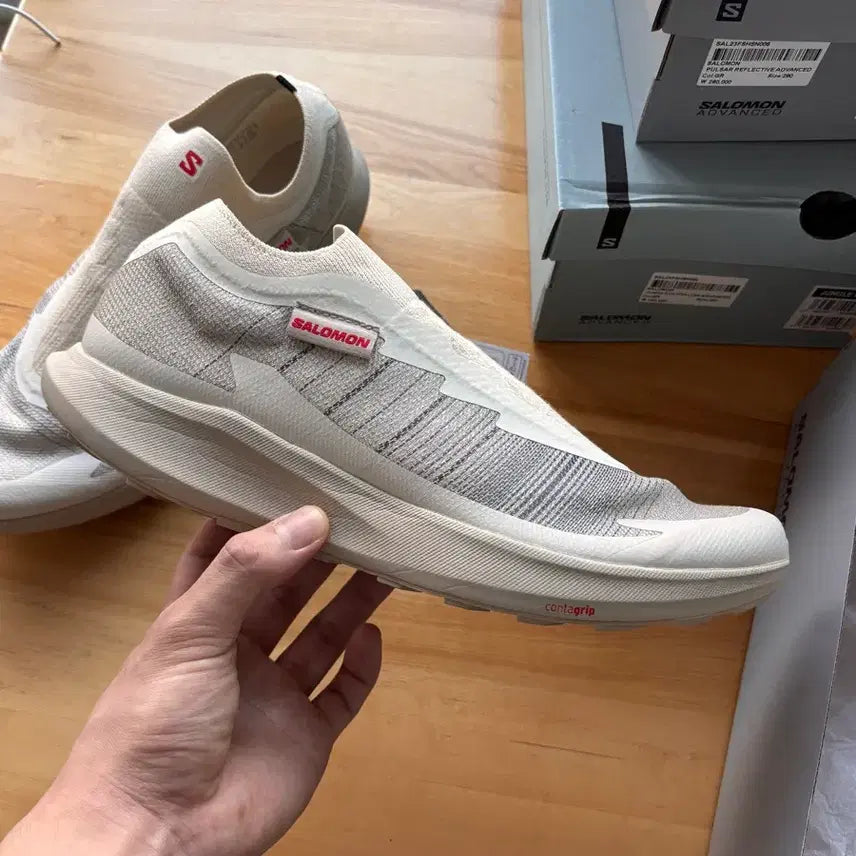 [BUNJANG] Salomon Pulsar Advanced Vanilla Ice Sneakers (270) / 살로몬 펄사 ADV 바닐라 아이스 새상품 270