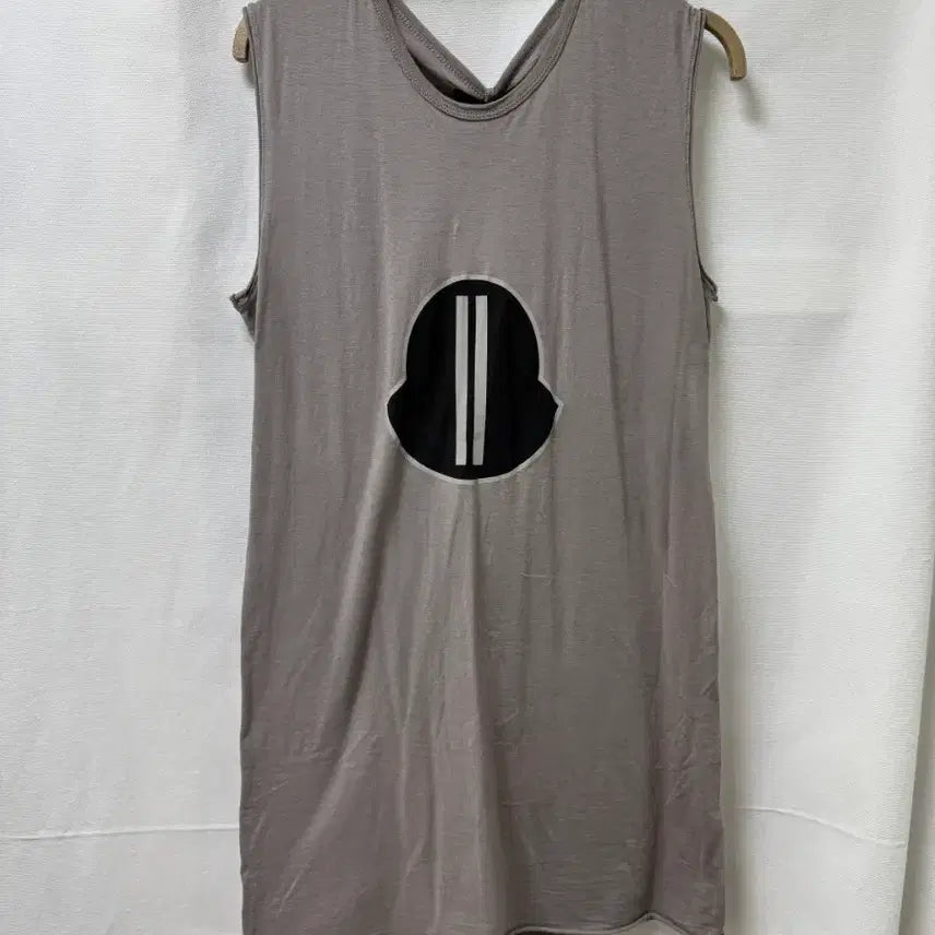 [BUNJANG] Rick Owens Moncler Tank Top Gray M / 릭오웬 몽클레어 나시 티셔츠 그레이 M