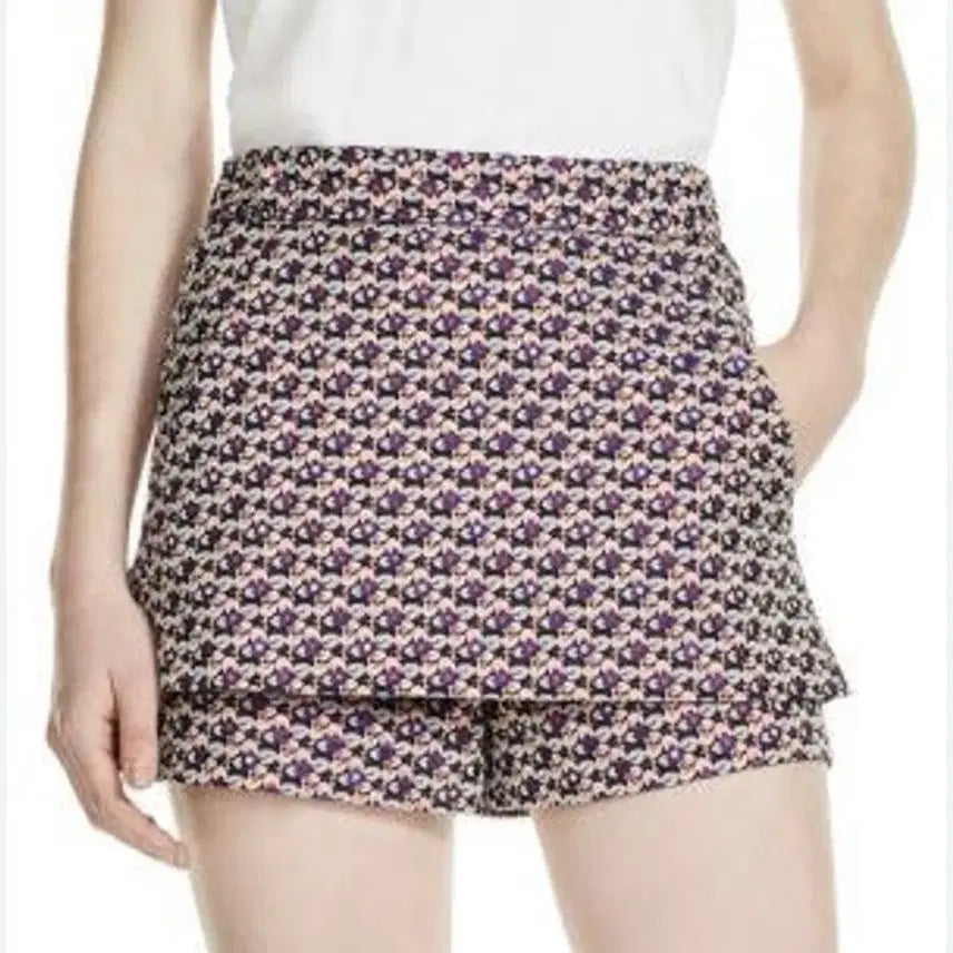 [BUNJANG] Maje Panton Jacquard Skirt Shorts Size 55 / 마쥬 팬턴 쟈가드원단 스커트반바지 55