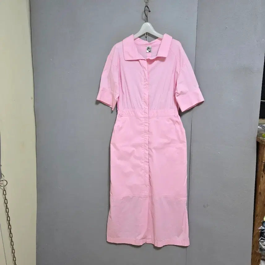 [BUNJANG] O'zsecn Long Zip-Up Dress / s하루특가s 65 오즈세컨 집업 롱원피스  n4611