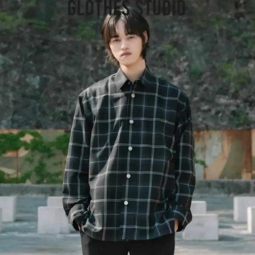 [BUNJANG] Gloss Studio Shirt Jacket / 솔리드옴므st 글로즈 스튜디오 셔츠 자켓