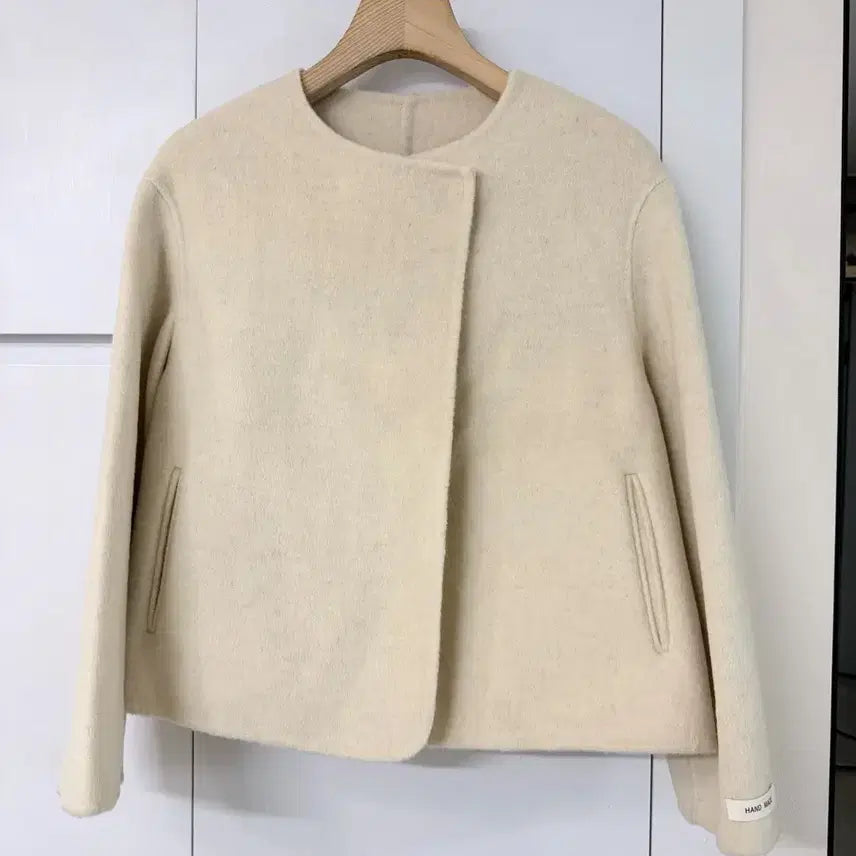 [BUNJANG] Handmade One-Button Coat / 새상품 핸드메이드 원버튼 코트