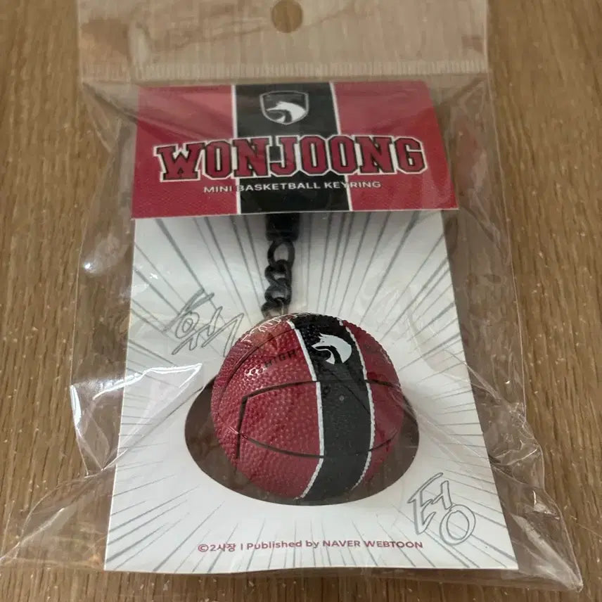[BUNJANG] Garbage Time (Gapta) Pop-up Wonjunggo Basketball Keyring / 가비지타임 갑타 팝업 원중고 농구공 키링 판매 양도