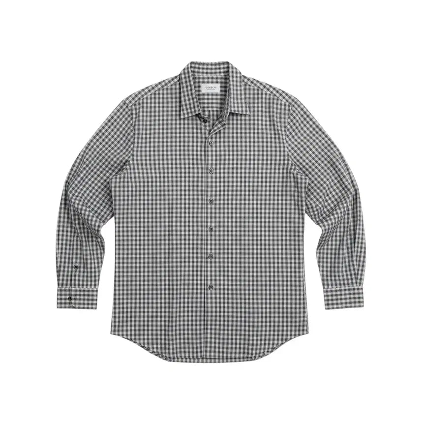 [BUNJANG] Giorgio Armani Collezione Checked Shirt Men's XL / 남성XL/ 알마니꼴레지오니 체크 셔츠 남방