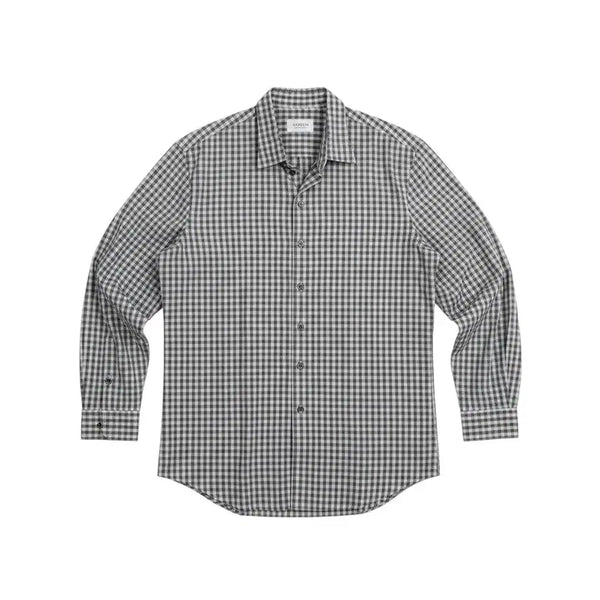 [BUNJANG] Giorgio Armani Collezione Checked Shirt Men's XL / 남성XL/ 알마니꼴레지오니 체크 셔츠 남방