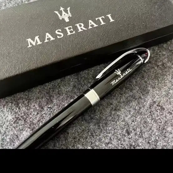 [BUNJANG] Maserati Ballpoint Pen Black / 마세라티 볼펜 블랙