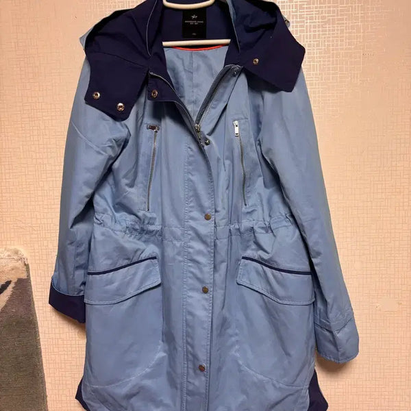 [BUNJANG] Bang Bang Color-Block Hooded Windbreaker Jacket / 뱅뱅 바람막이 후드 자켓