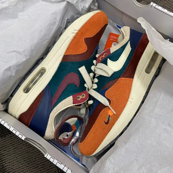 [BUNJANG] Nike Air Max 1 Kasina Wonang Premium Multicolor / 나이키 에어맥스1  카시나 원앙 프리미엄 멀티컬러 1착 상품